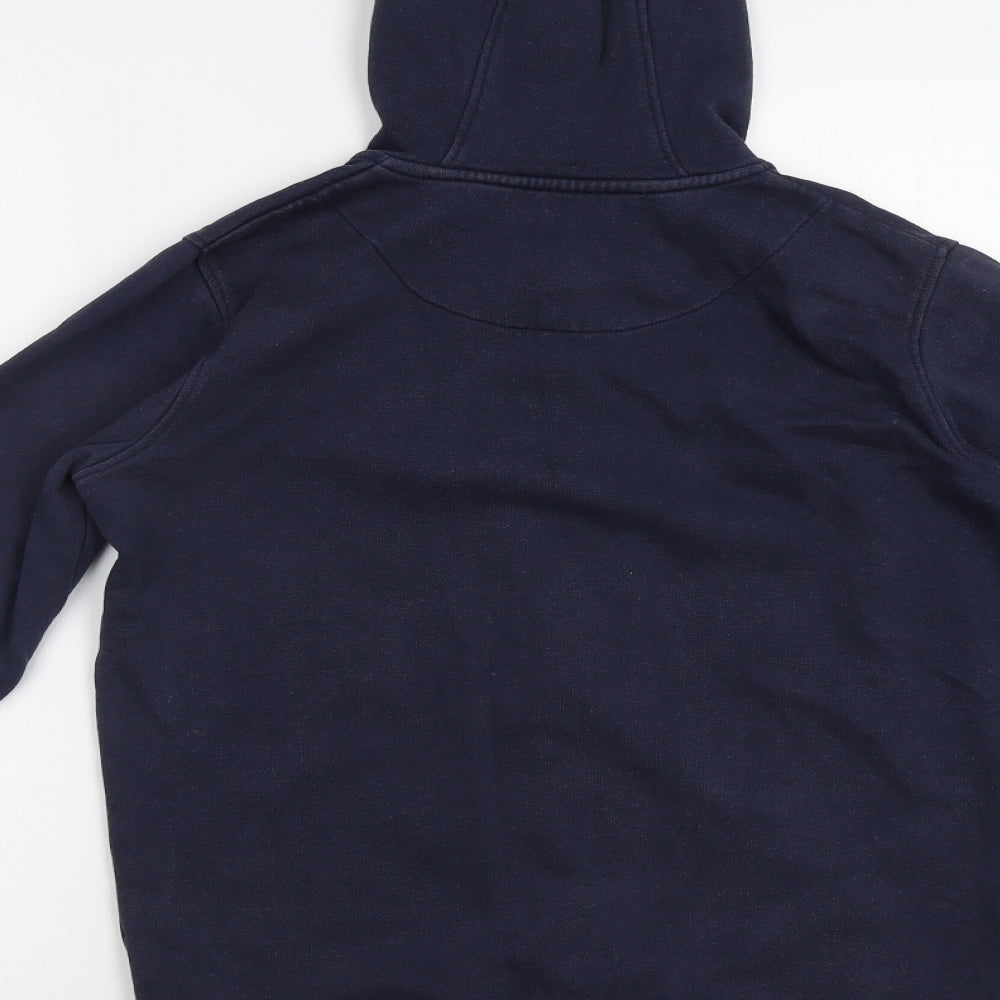 Penguin Boys Blue   Full Zip Hoodie Size 12 Years