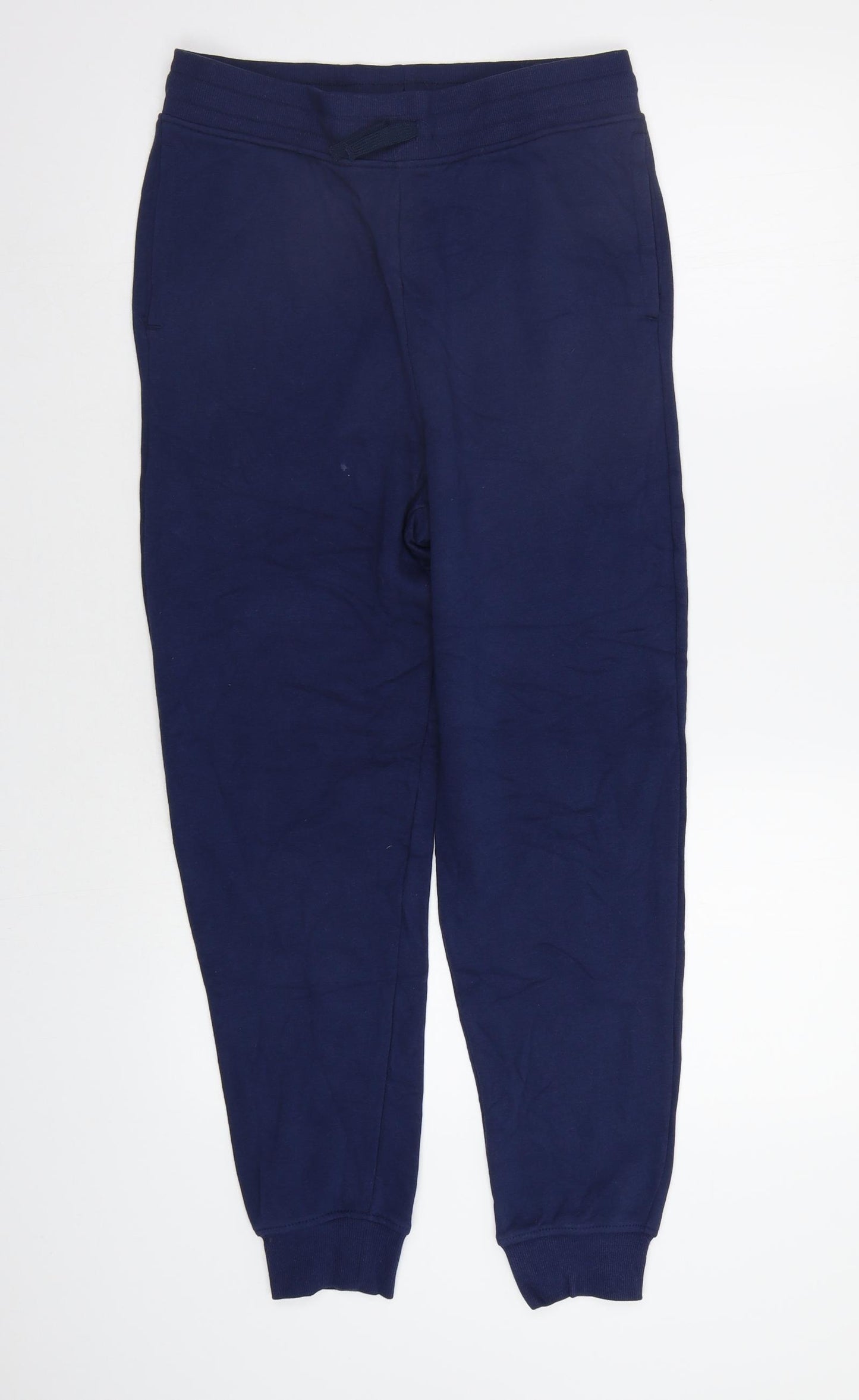 H&M Boys Blue   Jogger Trousers Size 14 Years