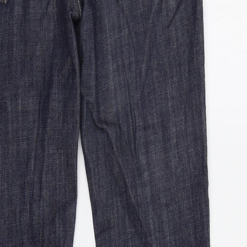 NEXT Womens Blue  Denim Straight Jeans Size 8 L29 in