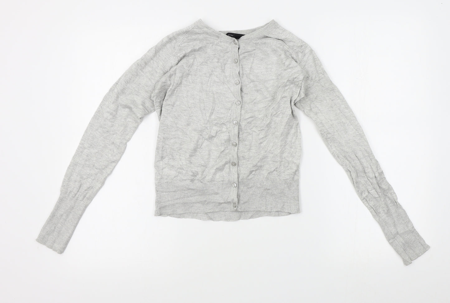 Atmosphere Womens Grey   Cardigan Jumper Size S