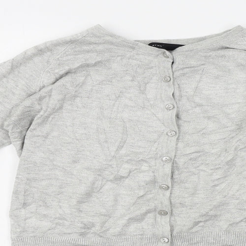 Atmosphere Womens Grey   Cardigan Jumper Size S
