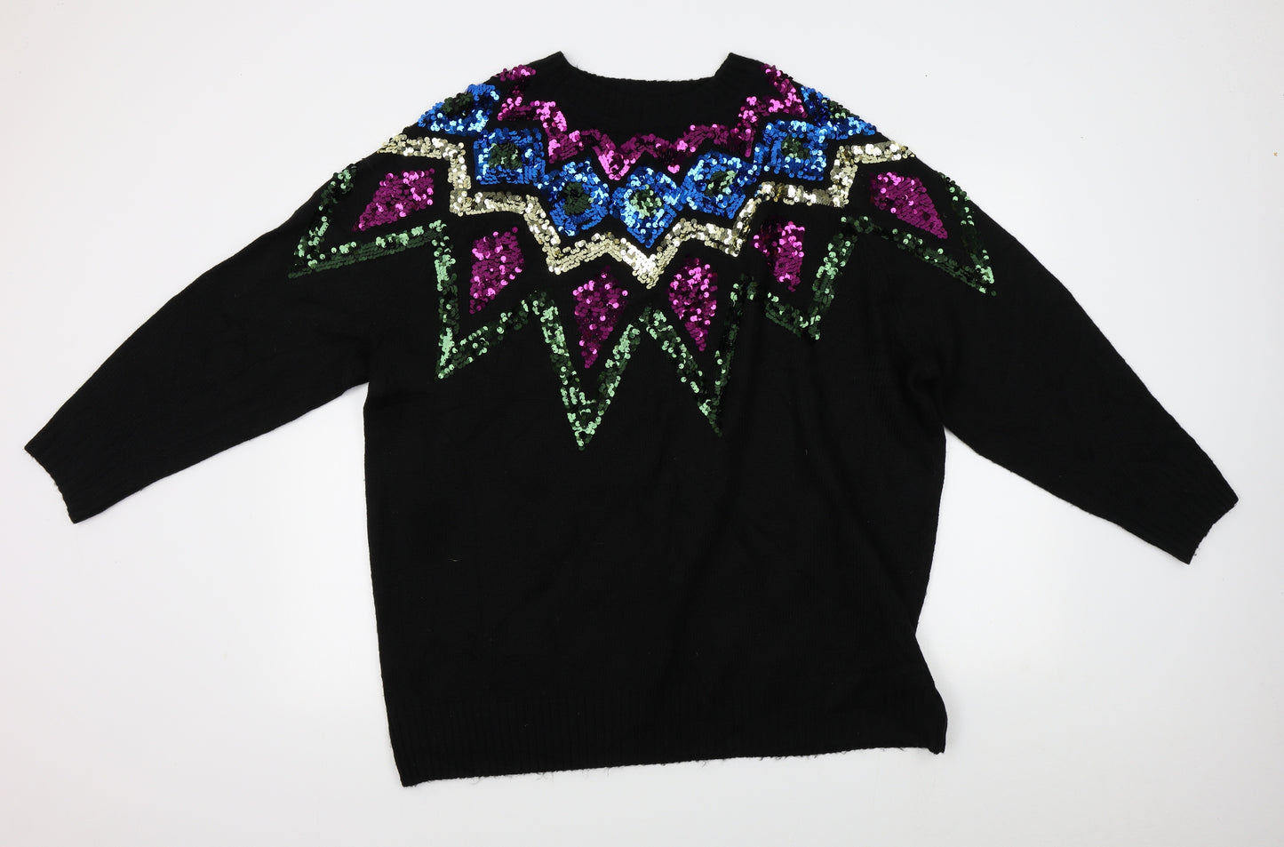 TU Womens Black   Pullover Jumper Size 22