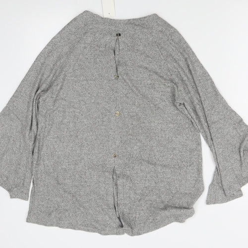 COIN 1804 Womens Green   Cardigan Jumper Size L