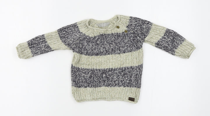 Primark Baby Blue   Pullover Jumper Size 9-12 Months