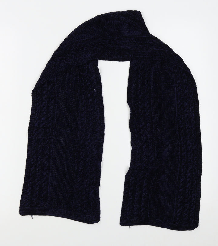 Preworn Womens Blue Scarf