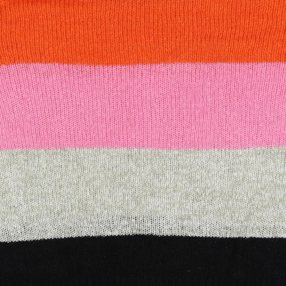 New Look Womens Multicoloured Striped  Pullover Jumper Size L