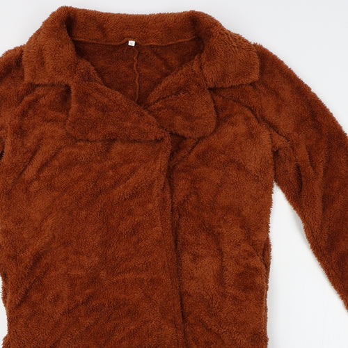 GYK Womens Brown   Overcoat Coat Size S