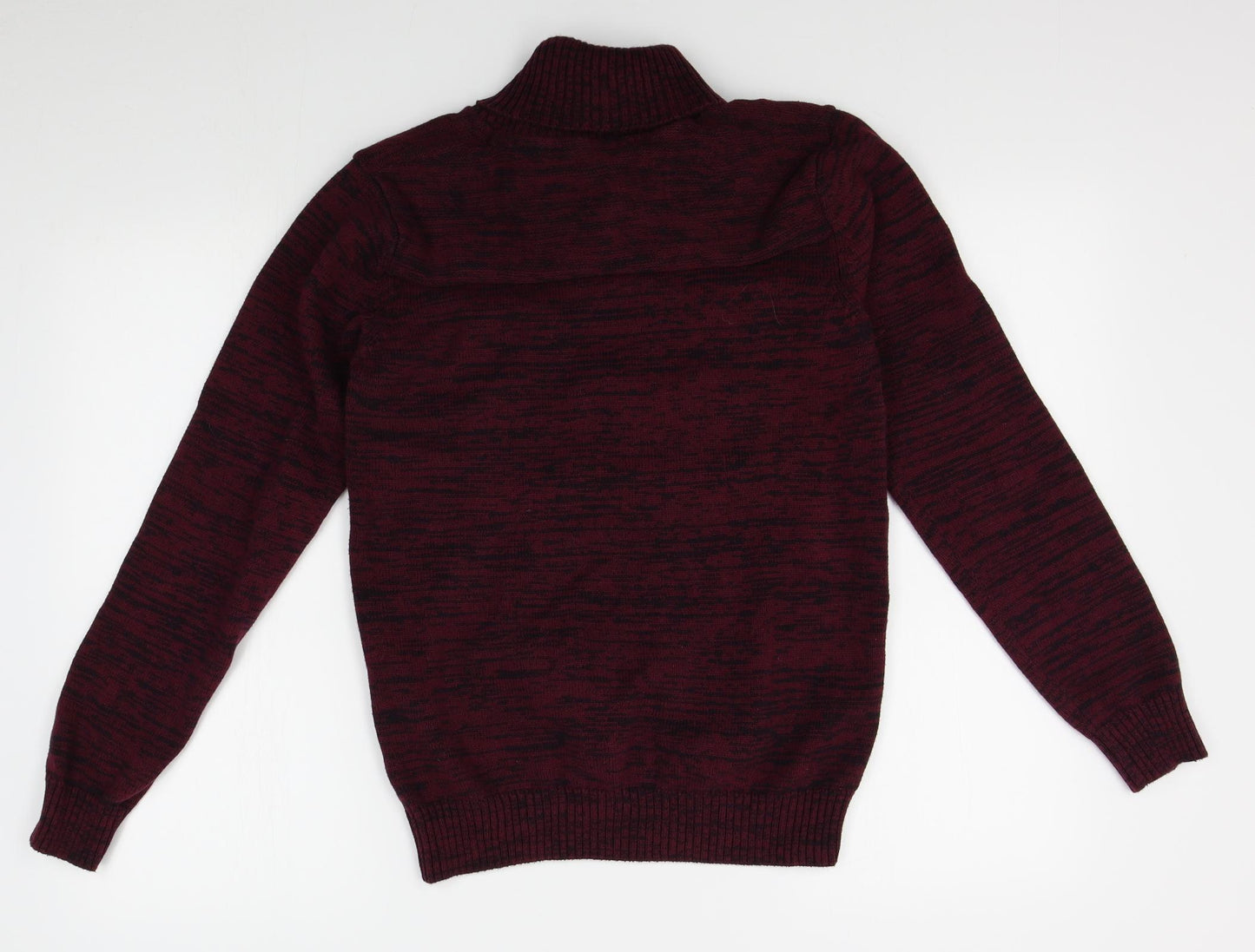 solid Womens Red   Pullover Jumper Size M