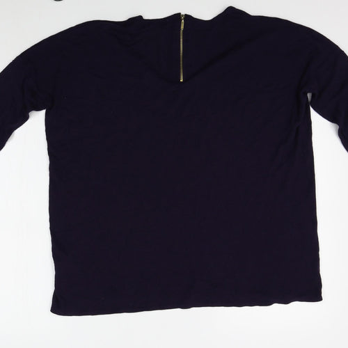 La Redoute Womens Purple   Pullover Jumper Size 20
