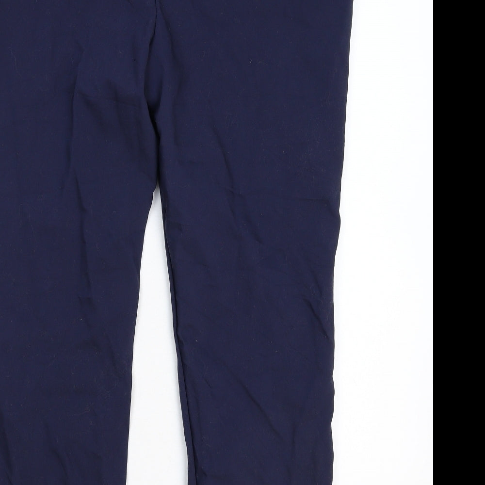 Per Una Womens Blue   Chino Trousers Size 18 L26 in