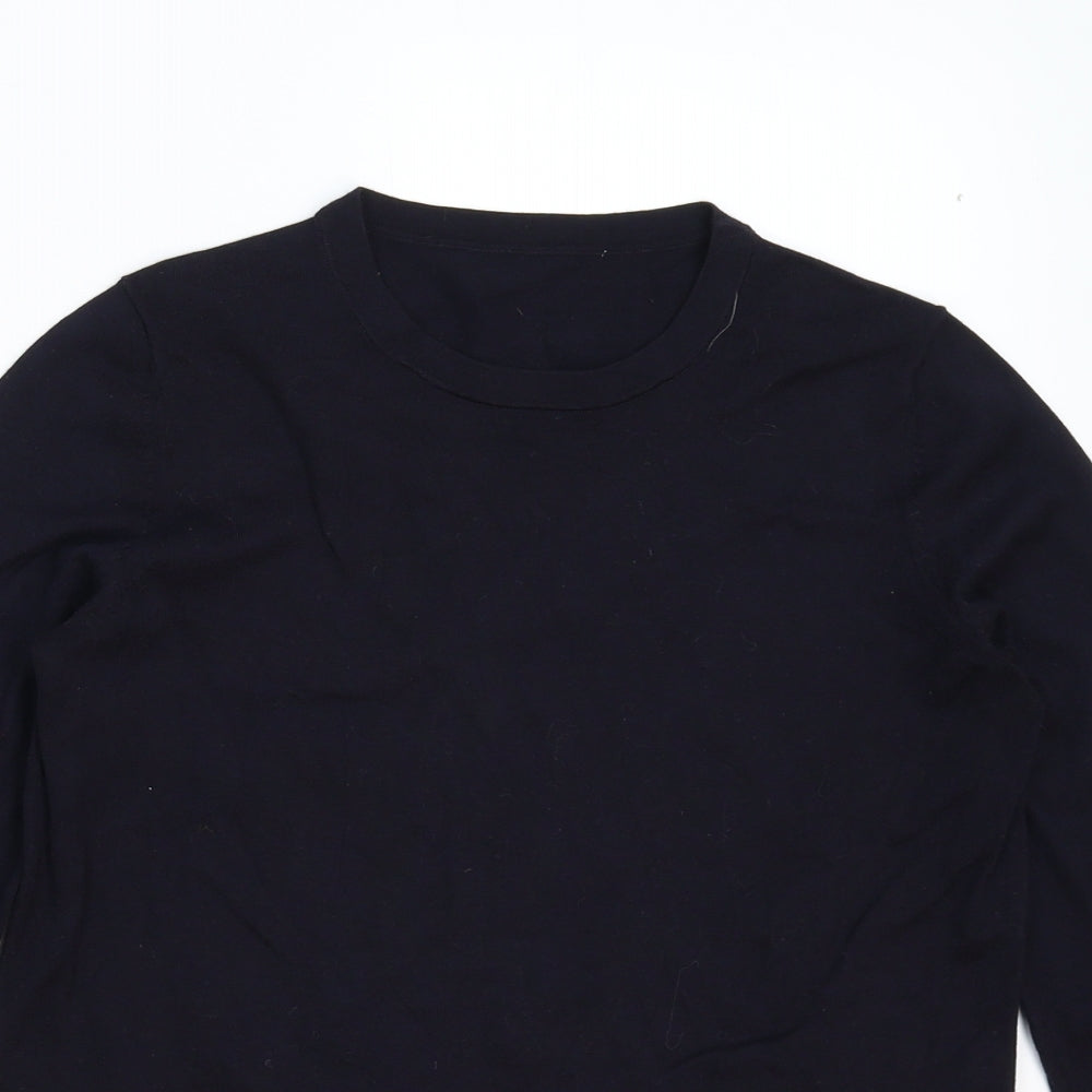 Hobbs Womens Blue  Knit Pullover Jumper Size S