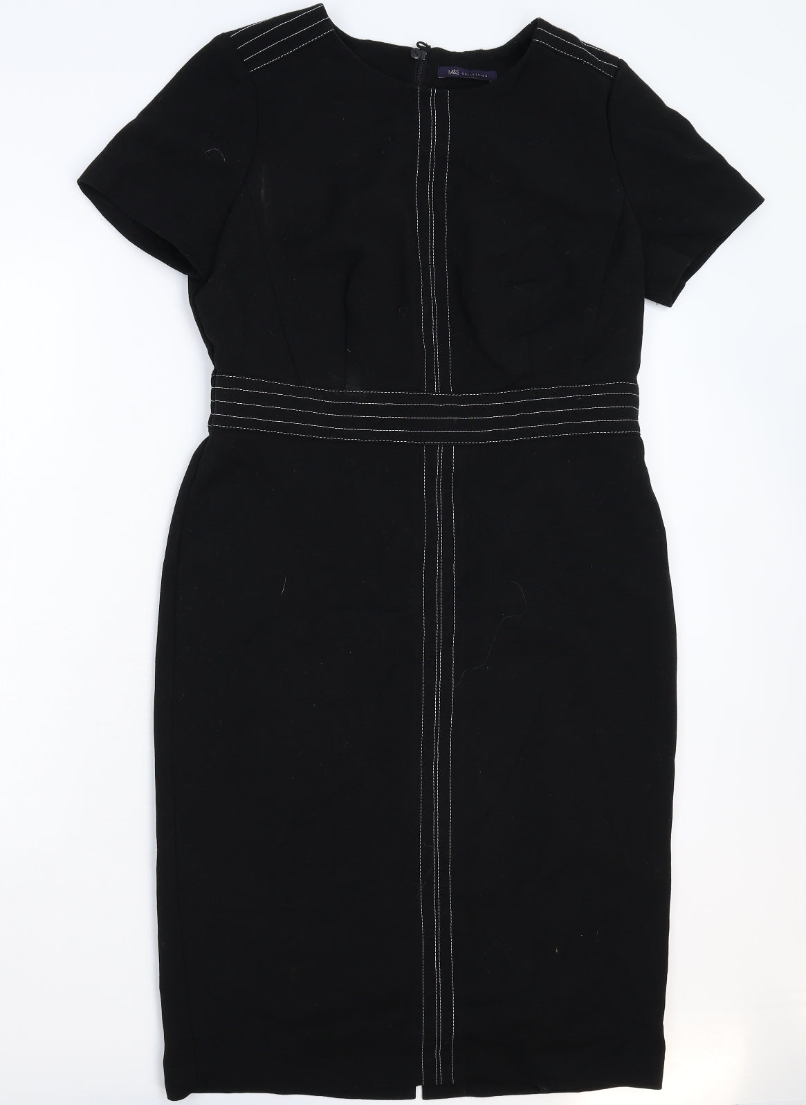 Marks and Spencer Womens Black   Bodycon  Size 10