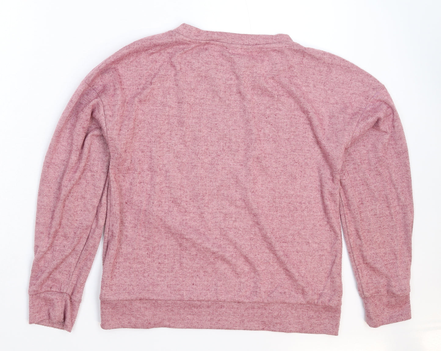 Marks and Spencer Womens Pink  Knit Pullover Jumper Size 10