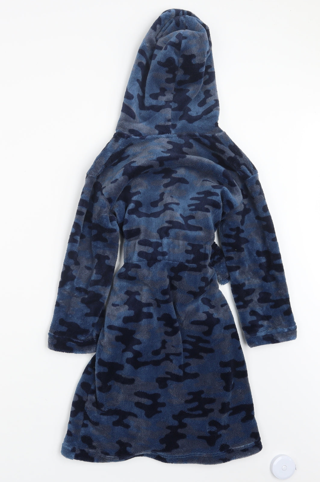 F&F Boys Blue Camouflage   Robe Size 5-6 Years