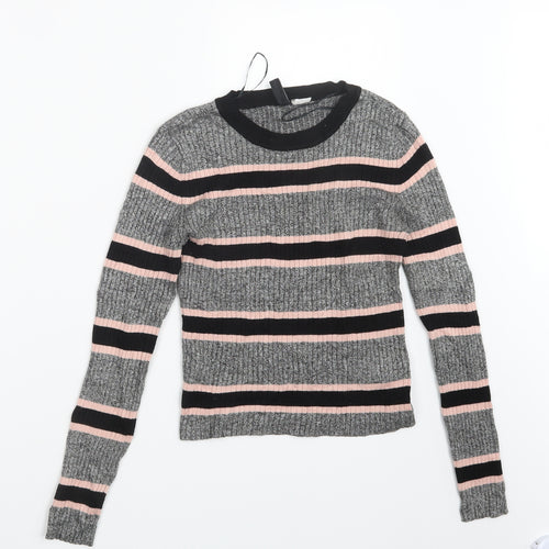 Divided by H&M Womens Grey  Knit Pullover Jumper Size S