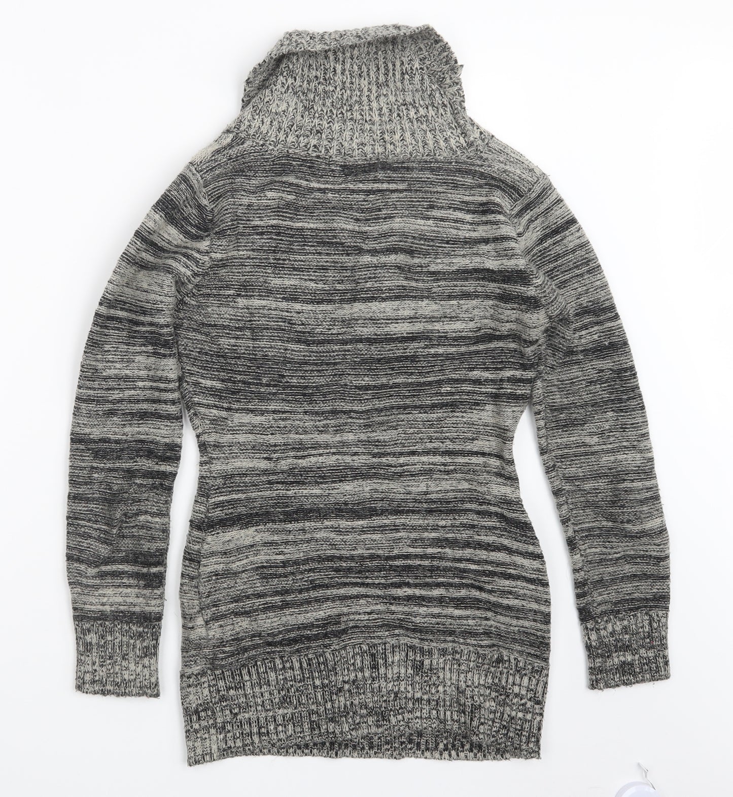 Stella Womens Black  Knit Pullover Jumper Size M