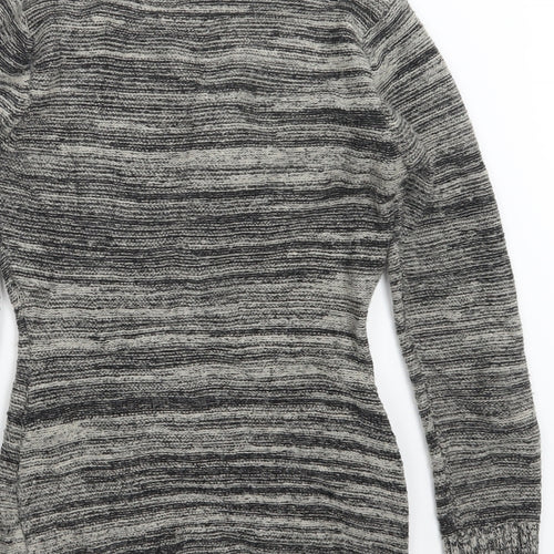 Stella Womens Black  Knit Pullover Jumper Size M
