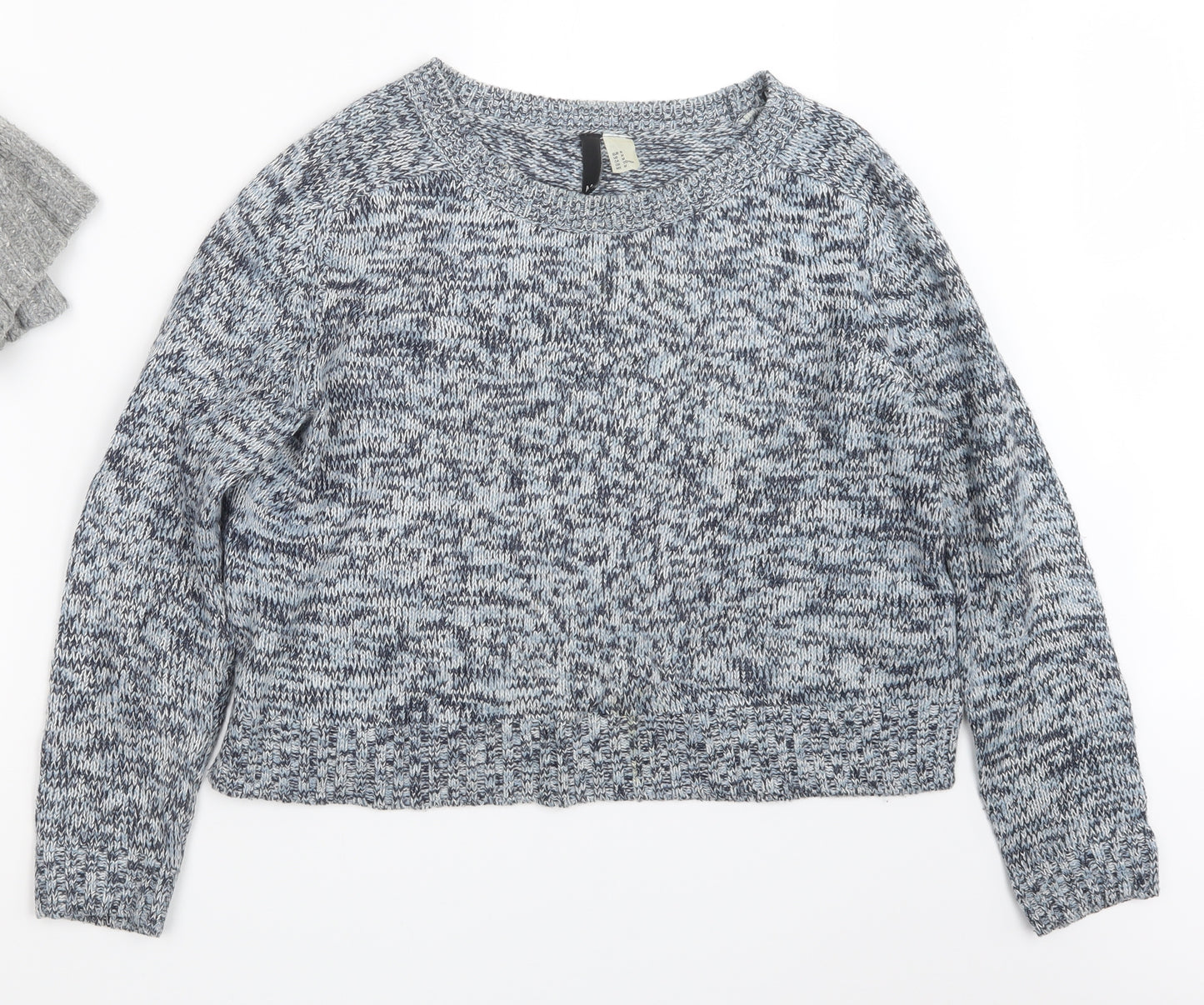 Divided by H&M Womens Blue  Knit Pullover Jumper Size M