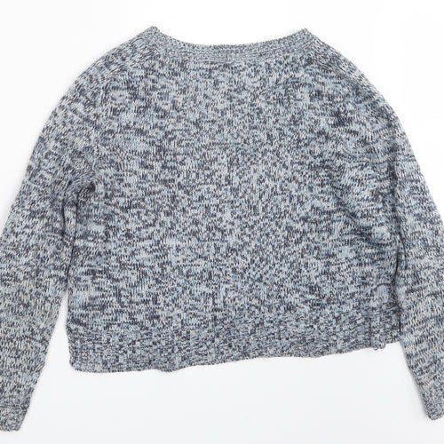 Divided by H&M Womens Blue  Knit Pullover Jumper Size M