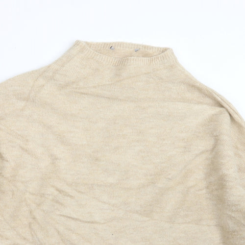 Marks and Spencer Womens Beige  Knit Pullover Jumper Size S