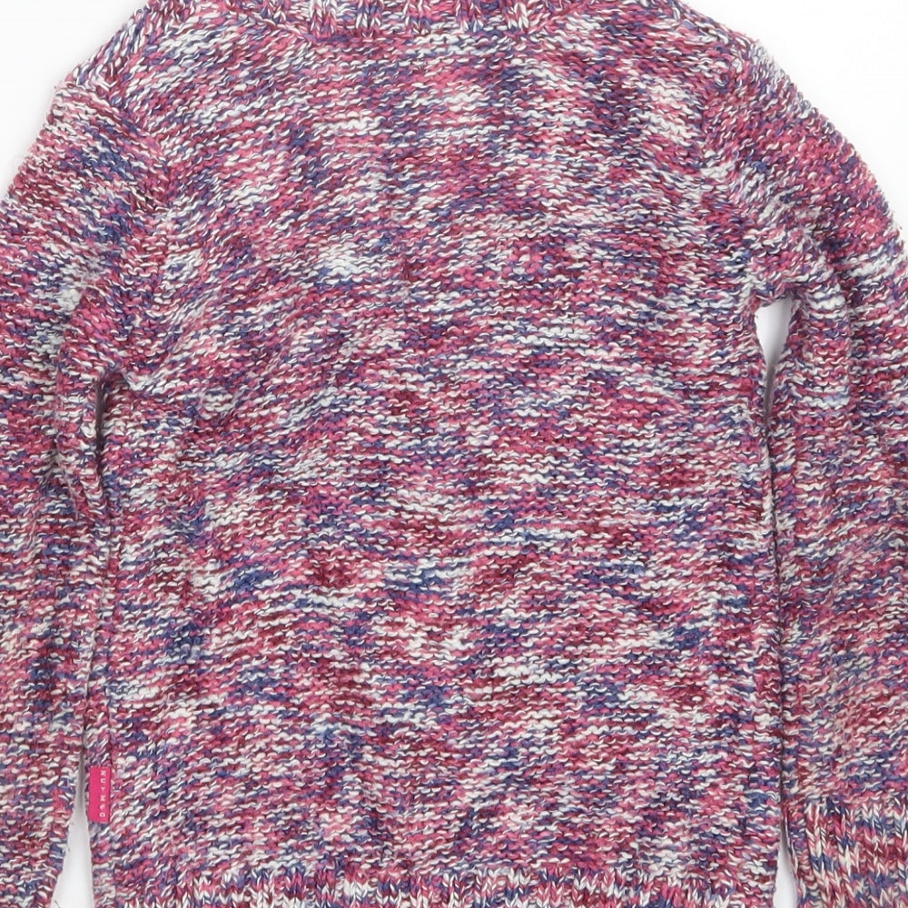 Nutmeg Girls Pink  Knit Cardigan Jumper Size 5-6 Years