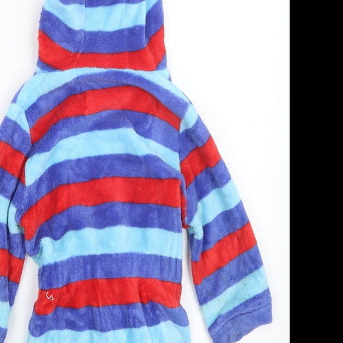 Mini Club Boys Blue Striped   Gown Size 2-3 Years