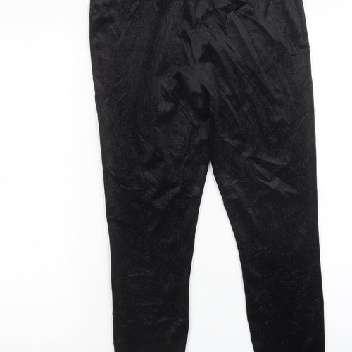 Papaya Womens Black   Capri Trousers Size 12 L28 in