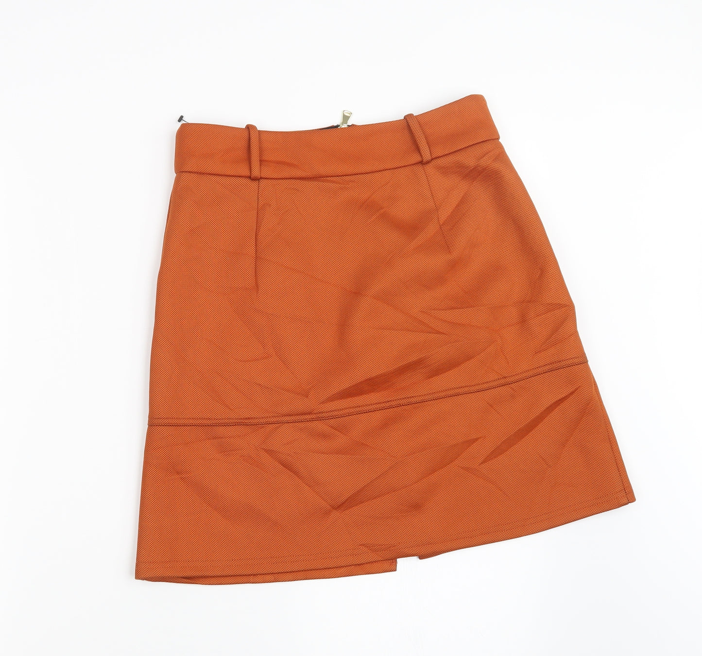 River Island Womens Orange   Straight & Pencil Skirt Size 8