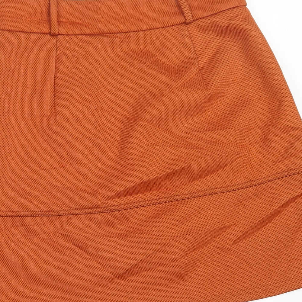 River Island Womens Orange   Straight & Pencil Skirt Size 8