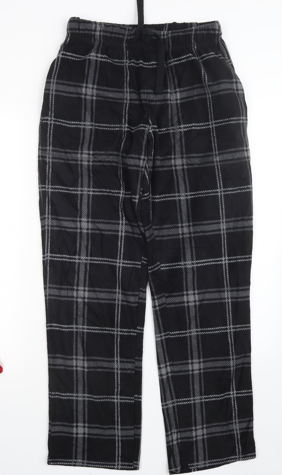 Matalan Mens Black Check   Pyjama Pants Size S