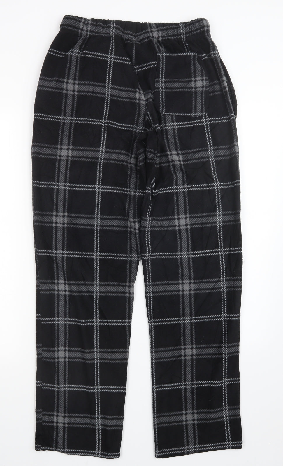 Matalan Mens Black Check   Pyjama Pants Size S