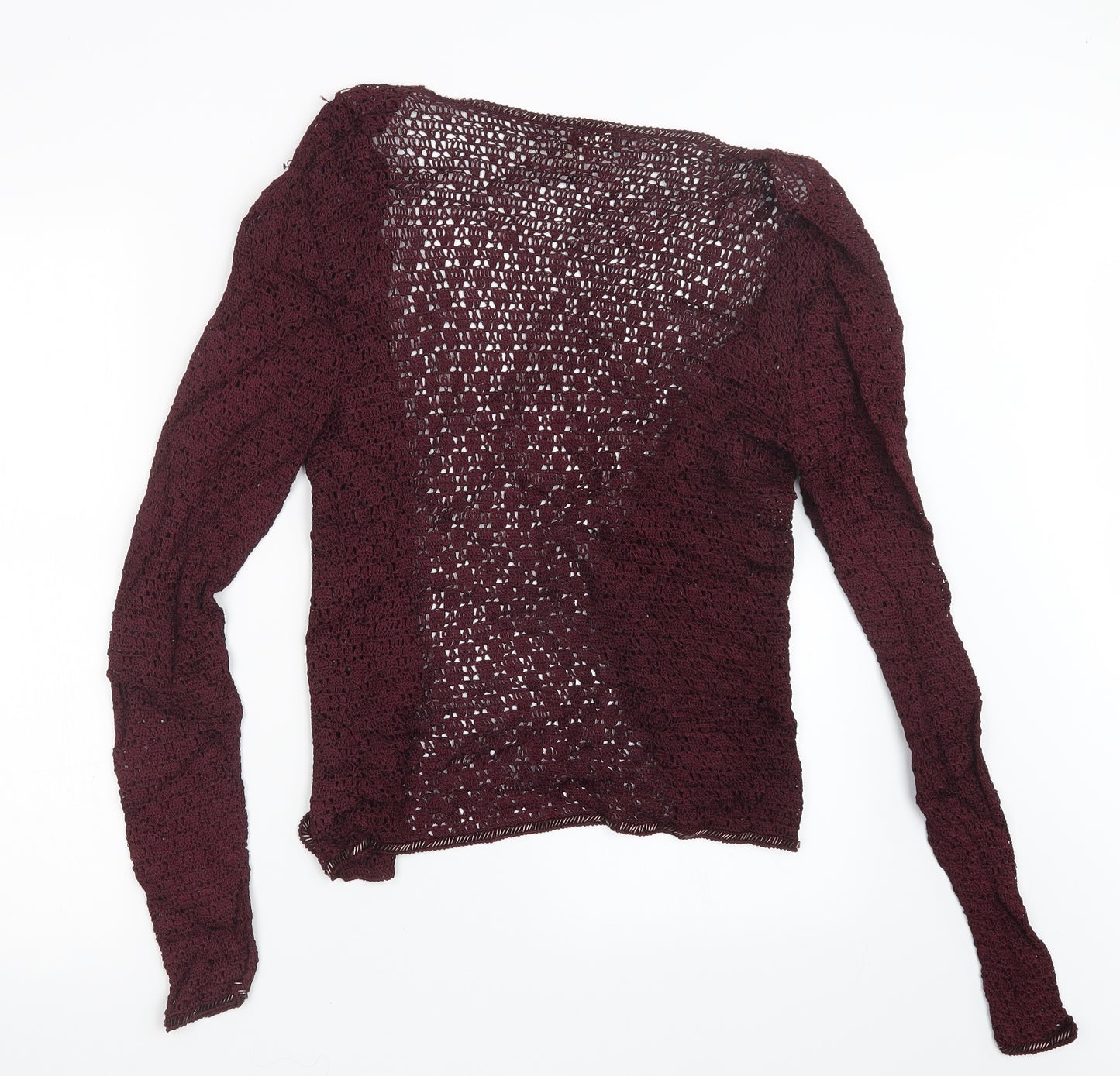 Mango Womens Purple   Cardigan Jumper Size L