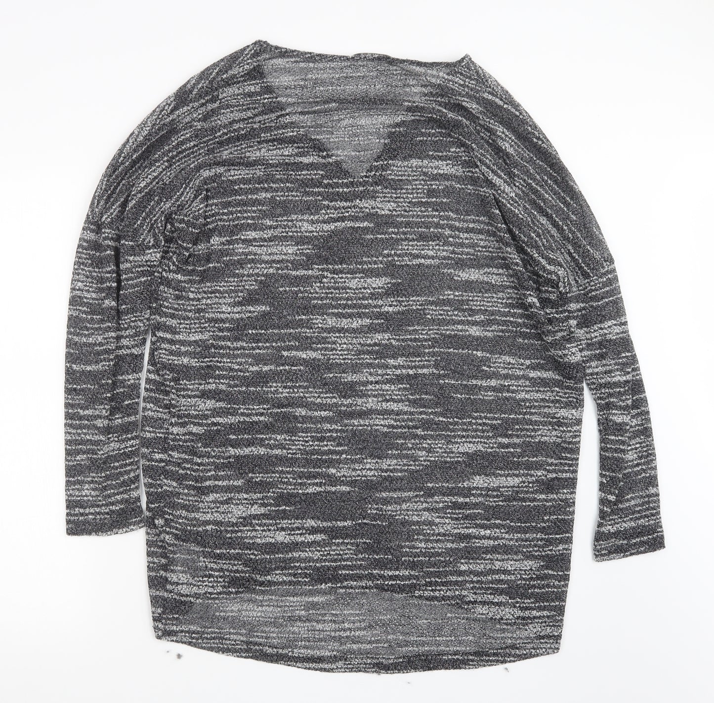 metalicus Womens Grey   Pullover Jumper One Size
