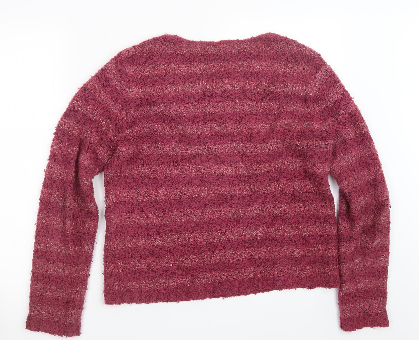M&Co Womens Pink  Knit Pullover Jumper Size 14