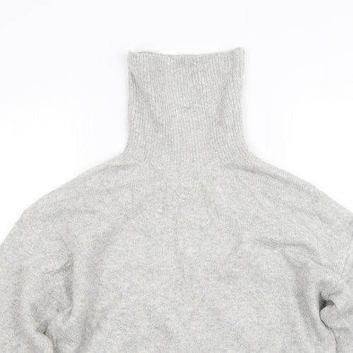 H&M Womens Grey  Knit Pullover Jumper Size XS