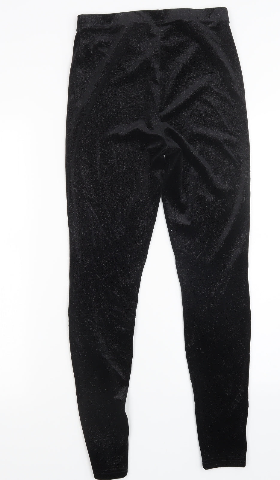 Papaya Womens Black   Capri Leggings Size 10 L28 in
