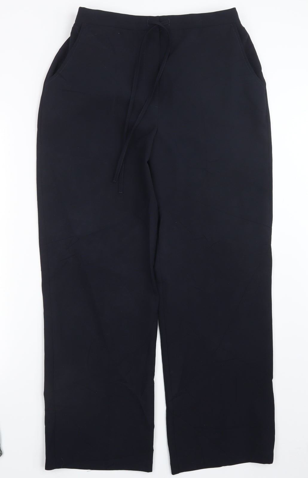 Essential Style Womens Blue   Trousers  Size 14 L29 in