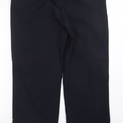 Essential Style Womens Blue   Trousers  Size 14 L29 in