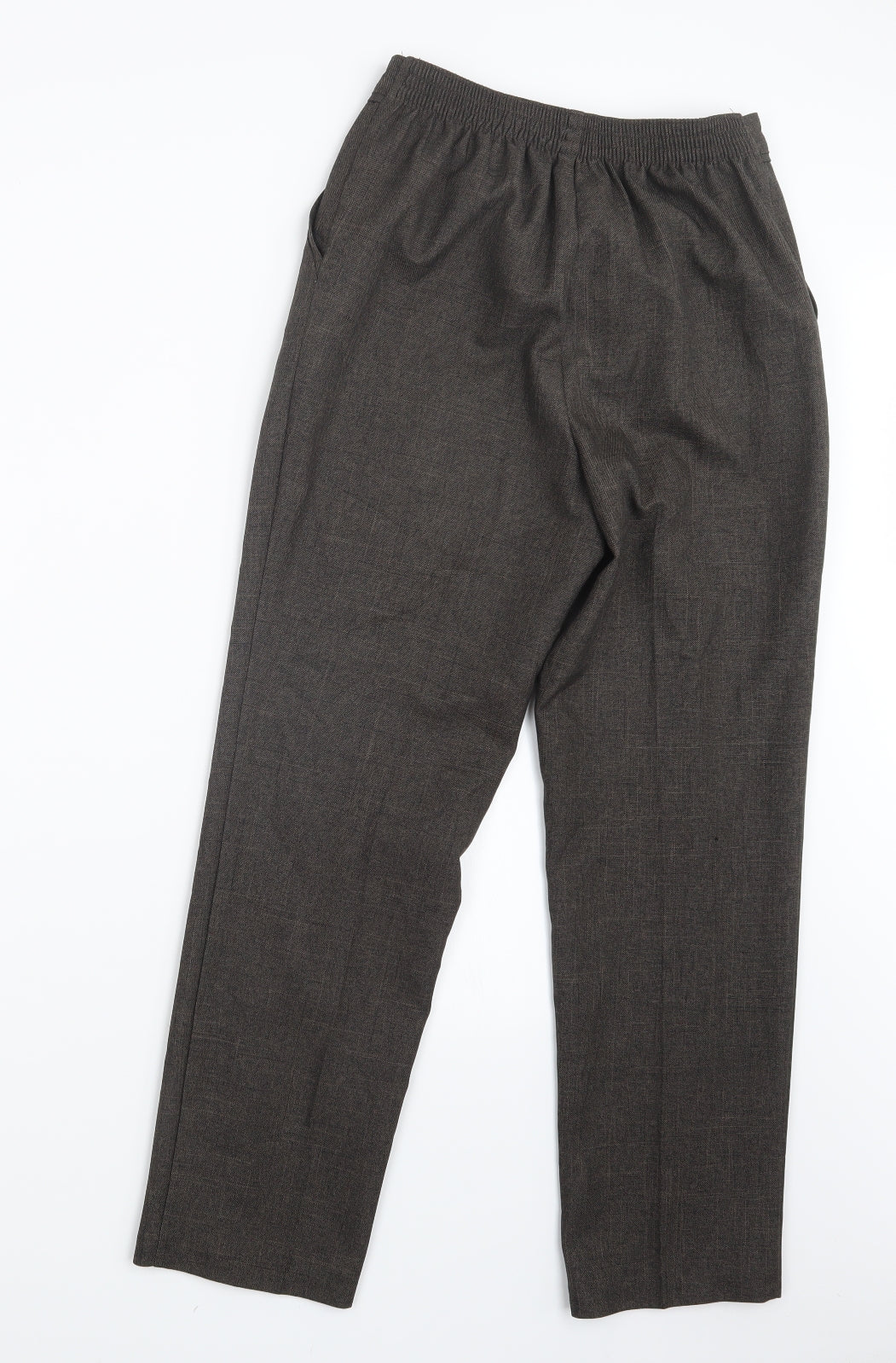 Marks and Spencer Womens Brown   Trousers  Size 8 L25 in