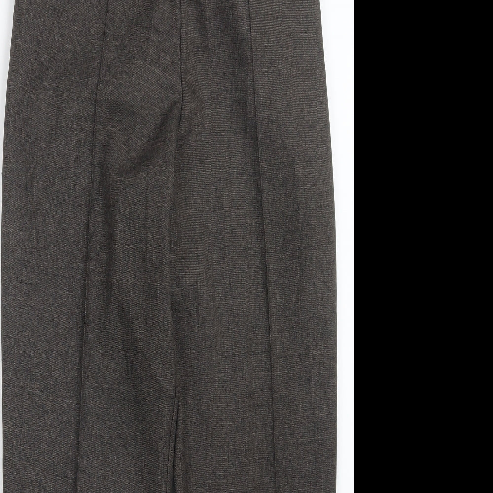 Marks and Spencer Womens Brown   Trousers  Size 8 L25 in