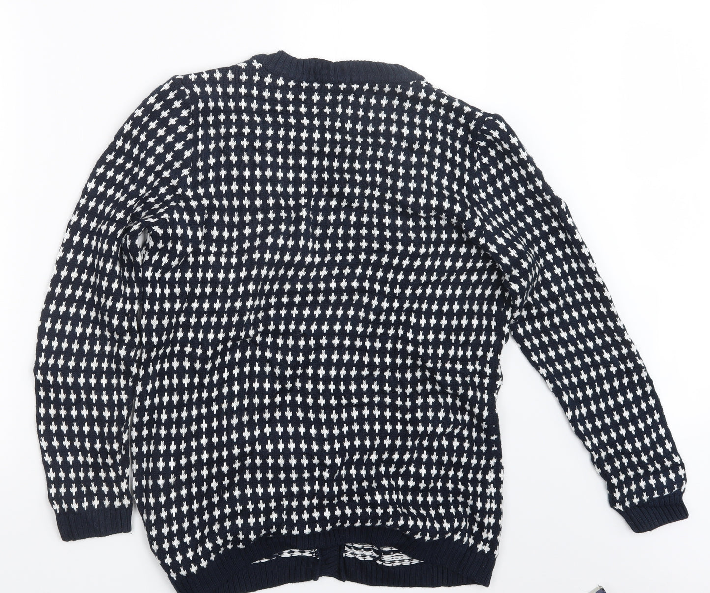 TU Womens Blue  Knit Cardigan Jumper Size 12