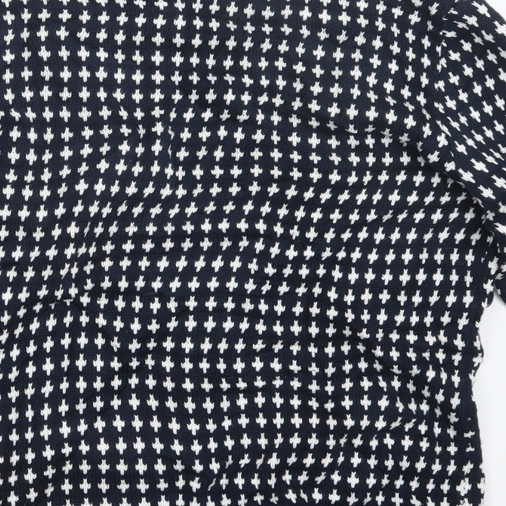 TU Womens Blue  Knit Cardigan Jumper Size 12