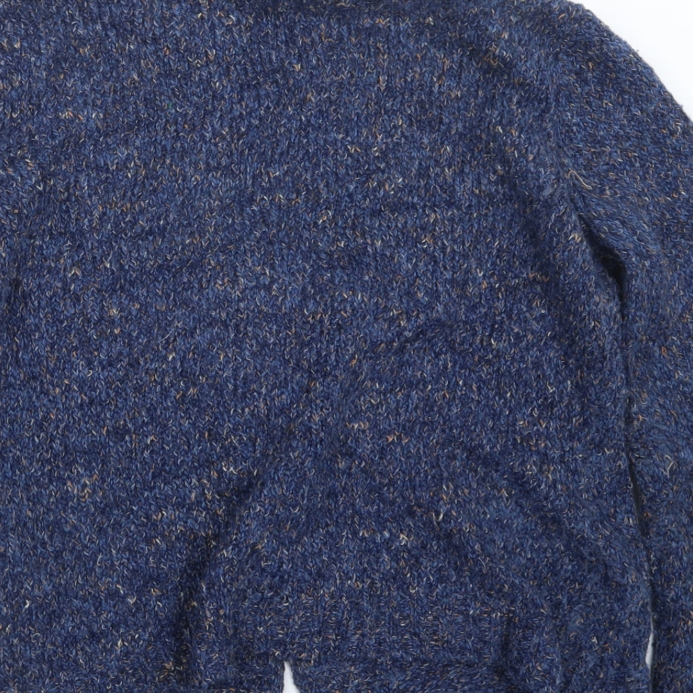 Charter Club Womens Blue  Knit Cardigan Jumper Size L
