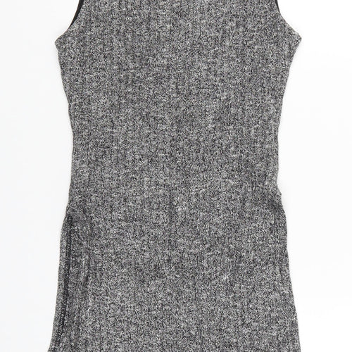 Apricot Womens Grey   Vest Jumper Size S
