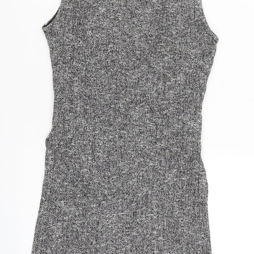 Apricot Womens Grey   Vest Jumper Size S