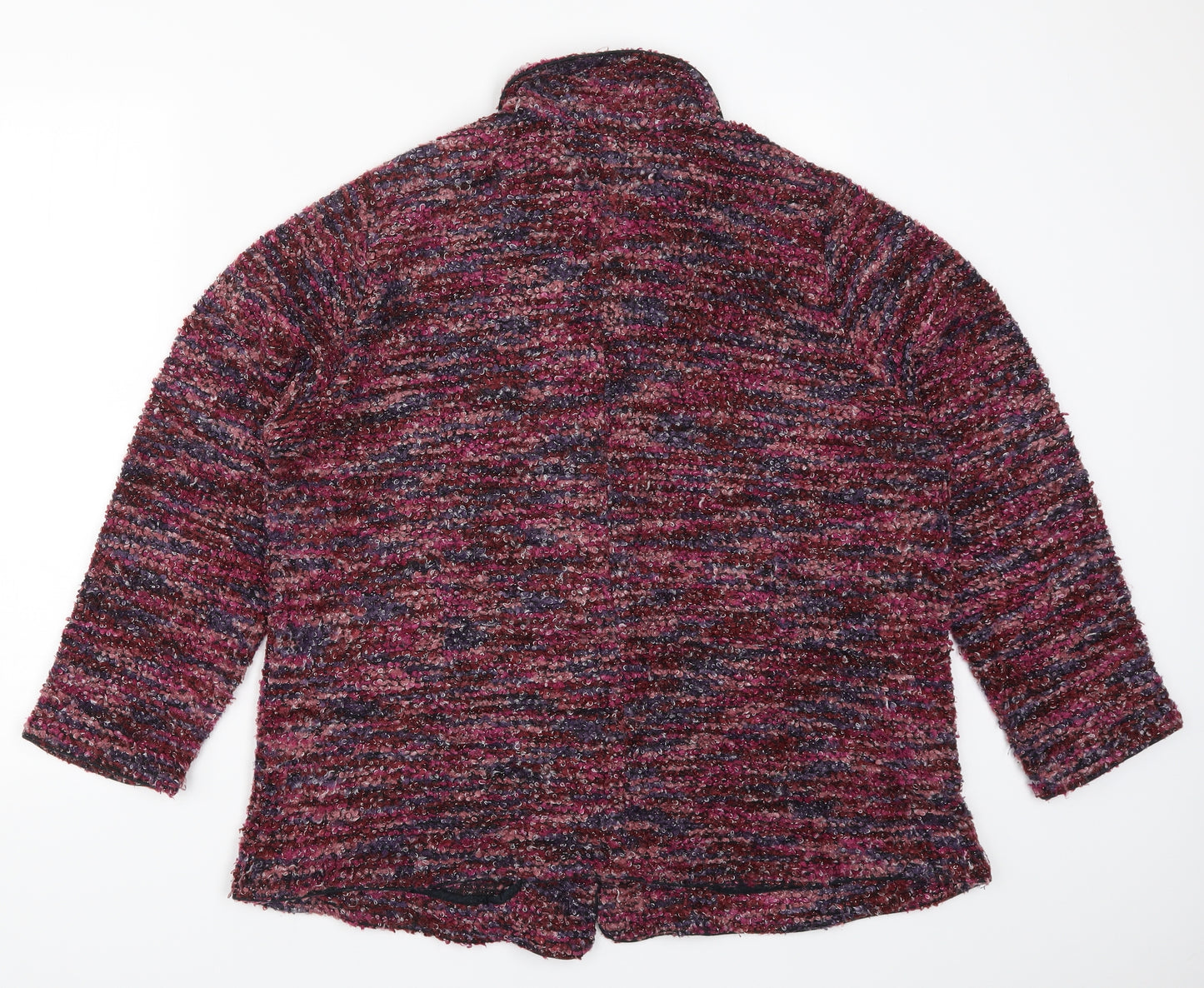 Daxon Womens Pink  Knit Cardigan Jumper Size 22