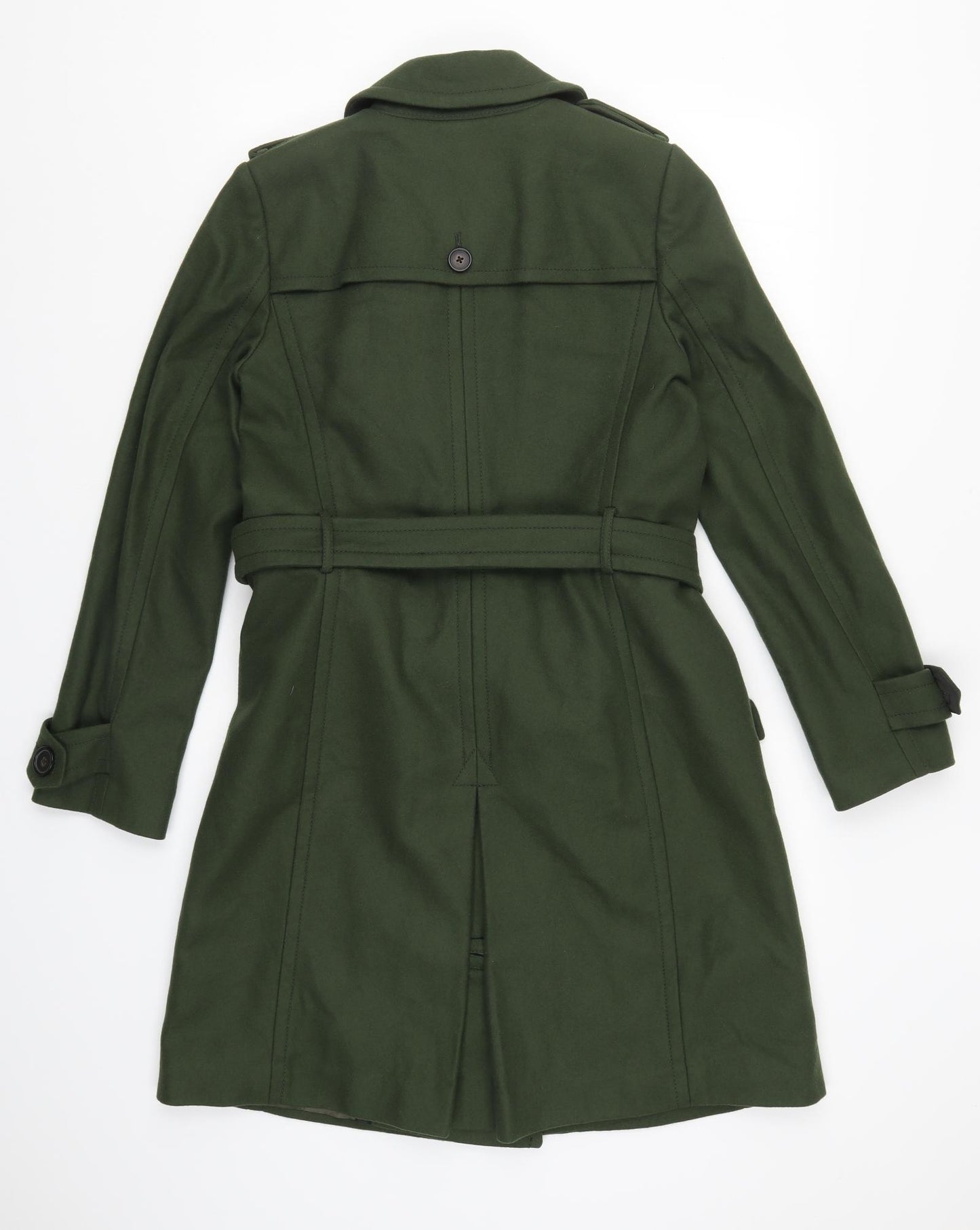 J Crew Womens Green   Pea Coat Coat Size 6