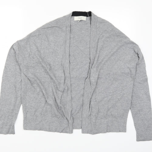NEXT Womens Grey  Knit Cardigan Jumper Size 8