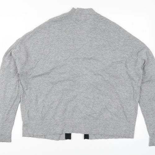 NEXT Womens Grey  Knit Cardigan Jumper Size 8