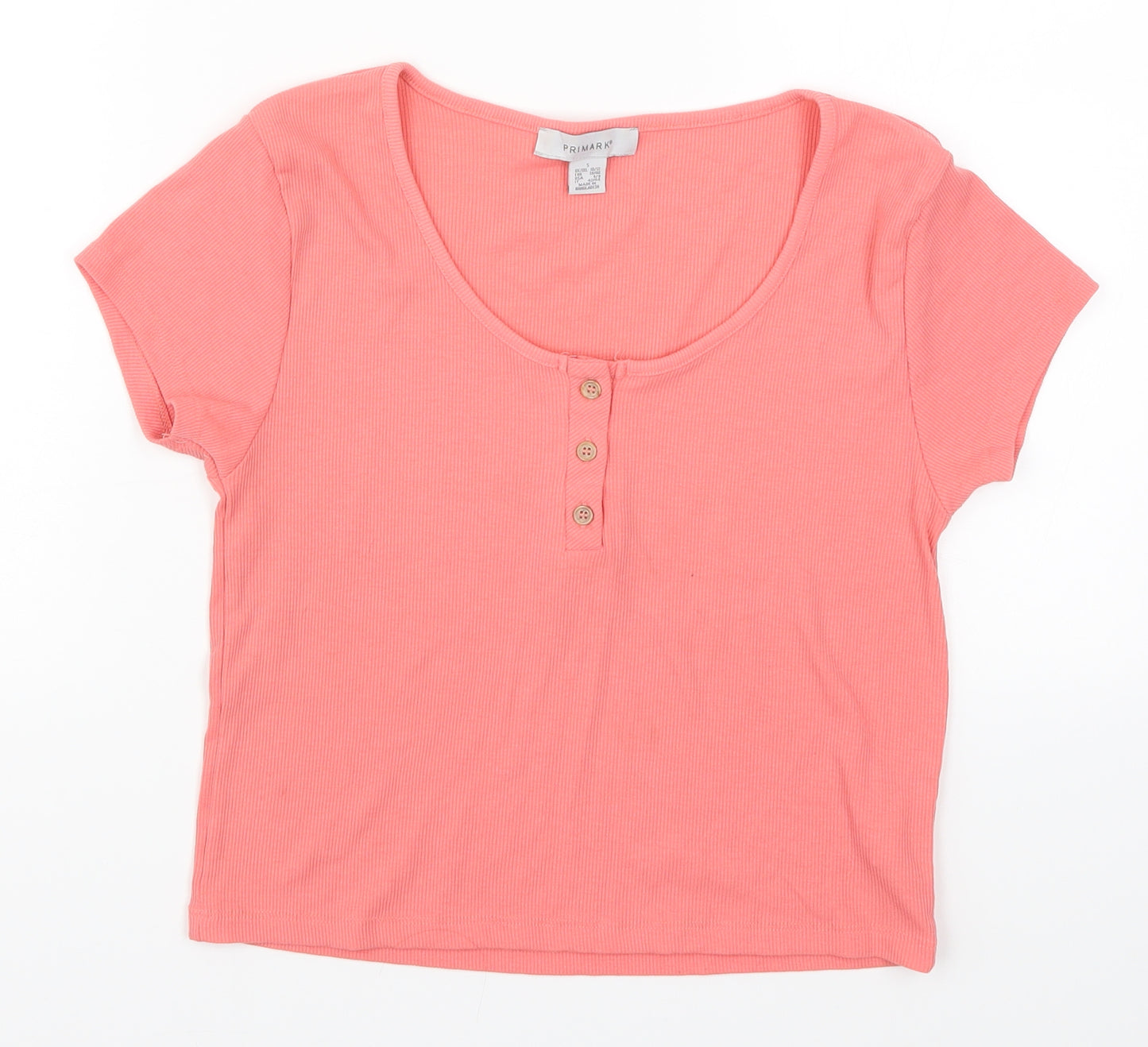 Primark Womens Pink   Basic T-Shirt Size 10